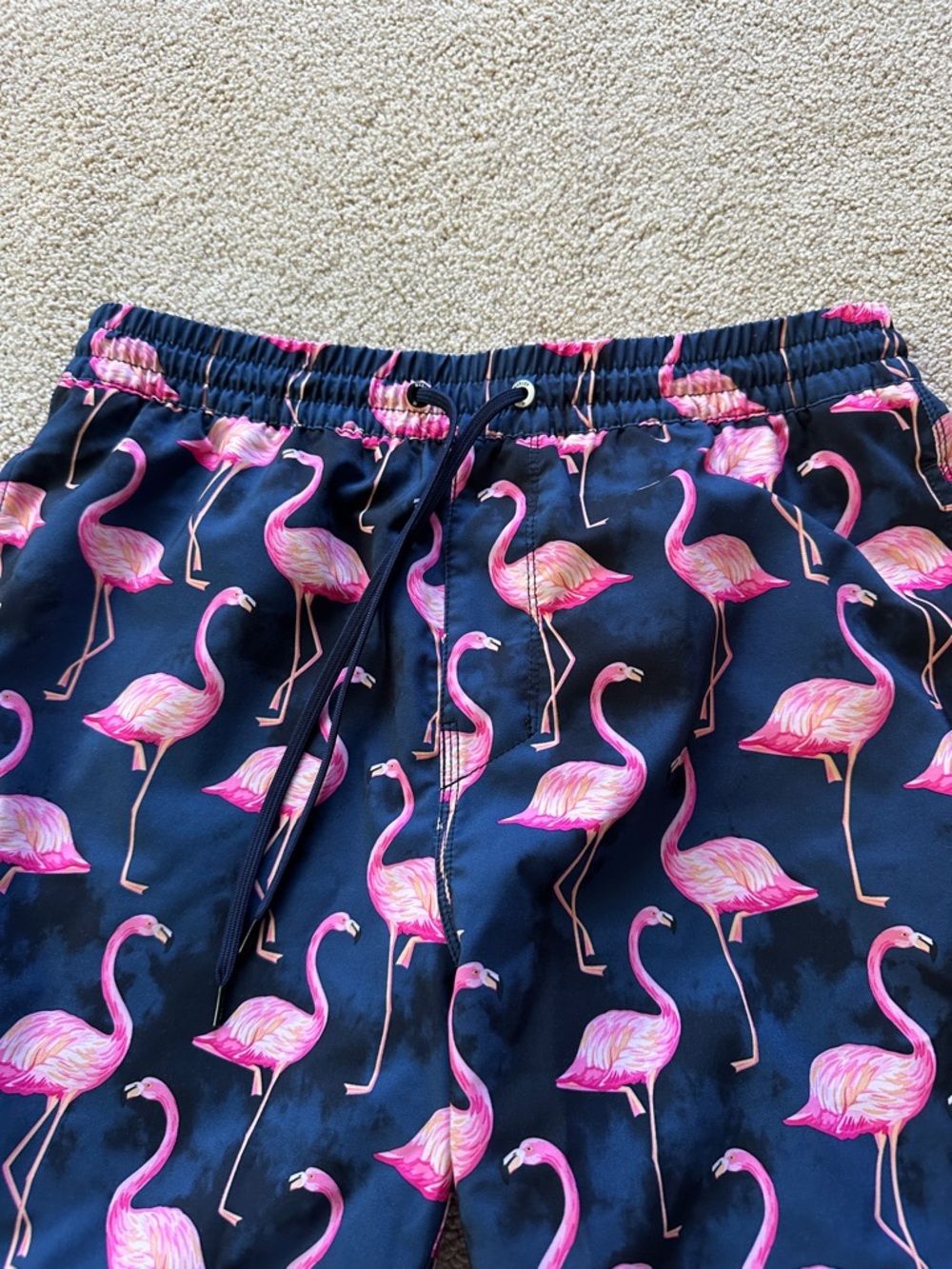 Hurley flamingo print swim trunks - Picture 8 of 8